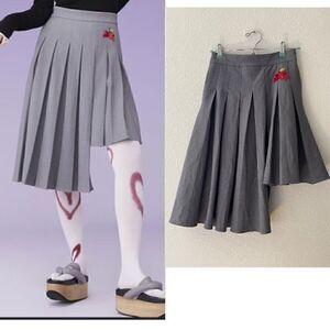 MUKZIN grey skirt size small